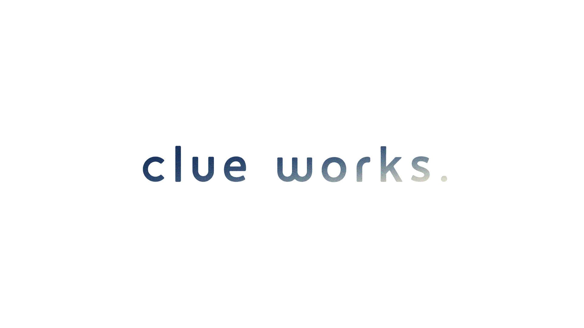 clue works.│ブランドロゴ